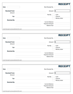 Cash Receipt Form PDF