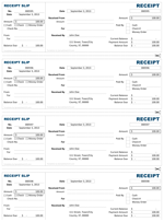 Cash Receipt Template