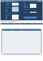 Delivery Note Manager Pro with Customer List feature