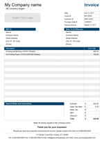 Basic Invoice Template