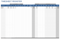 Timesheet Tracking Template Demo Image