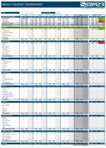 Weekly Budget Spreadsheet